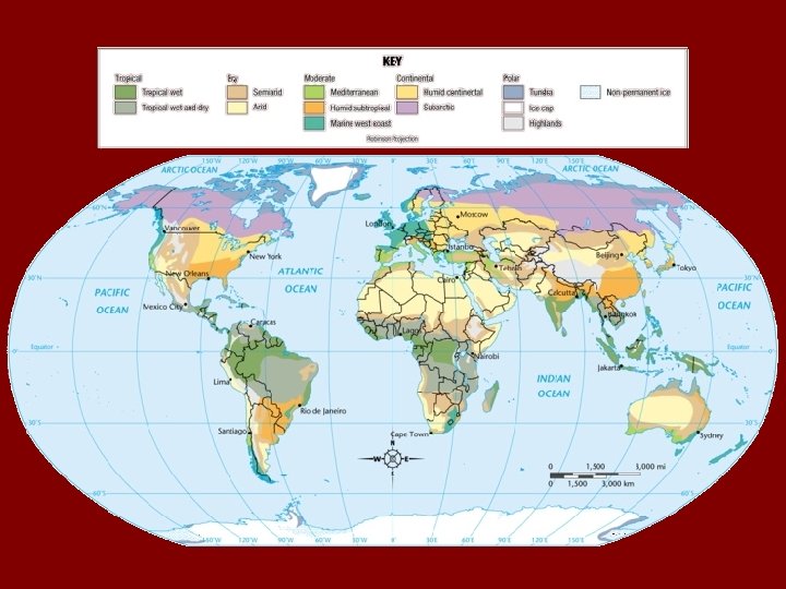 Climate map 