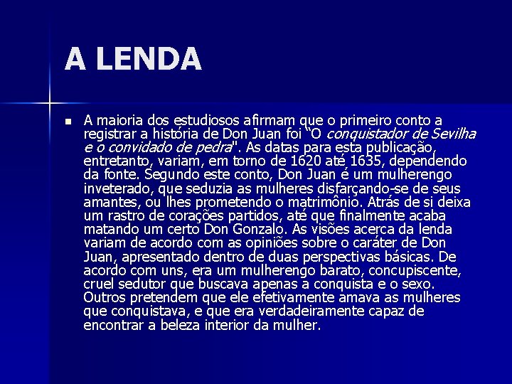 A LENDA n A maioria dos estudiosos afirmam que o primeiro conto a registrar