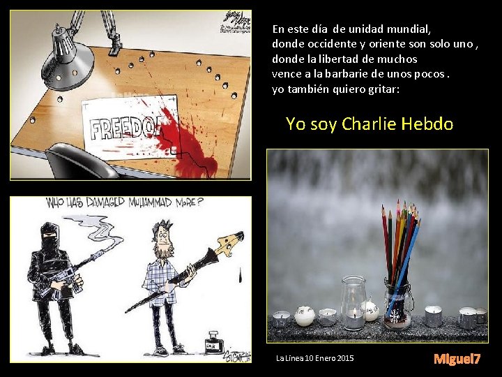 En este día de unidad mundial, donde occidente y oriente son solo uno ,