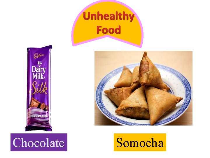 Unhealthy Food Chocolate Somocha 