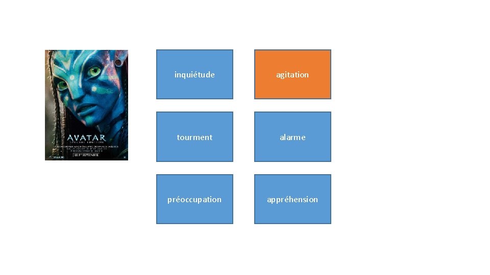 inquiétude agitation tourment alarme préoccupation appréhension 