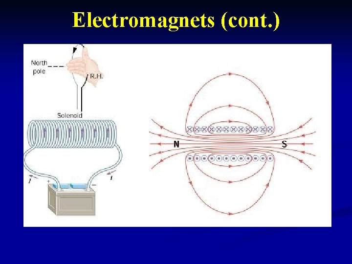 Electromagnets (cont. ) 