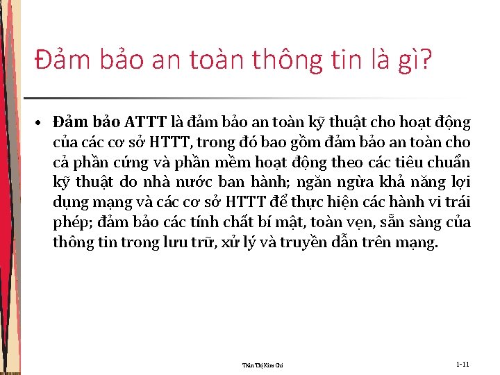 Đảm bảo an toàn thông tin là gì? • Đảm bảo ATTT là đảm