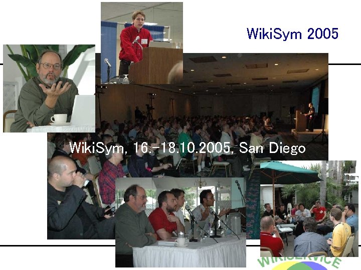 Wiki. Sym 2005 Wiki. Sym, 16. -18. 10. 2005, San Diego 