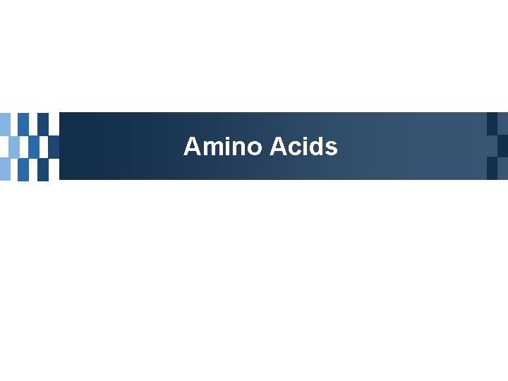 Amino Acids 