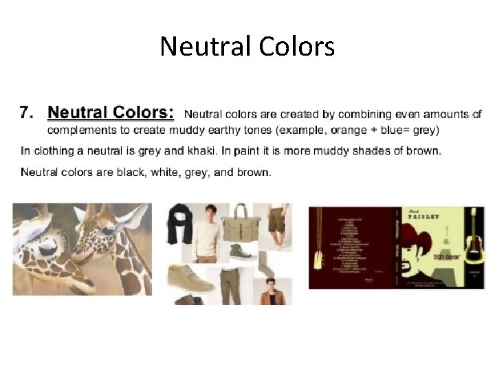 Neutral Colors 