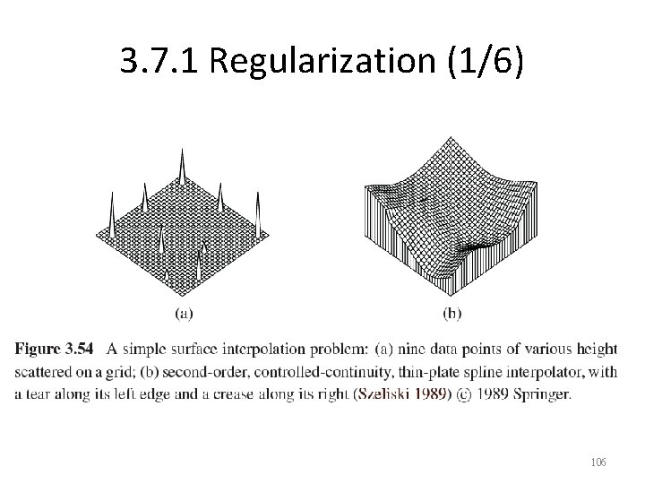 3. 7. 1 Regularization (1/6) 106 