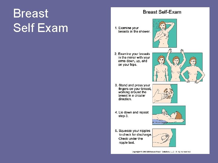 Breast Self Exam 