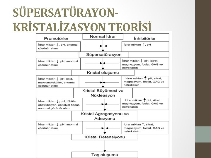 SÜPERSATÜRAYONKRİSTALİZASYON TEORİSİ 