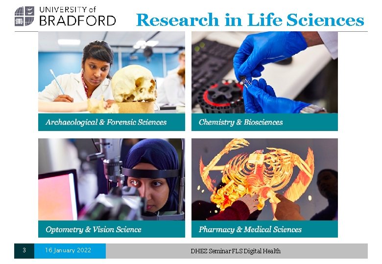 Research in Life Sciences 3 16 January 2022 DHEZ Seminar FLS Digital Health Research in Life Sciences 3 16 January 2022 DHEZ Seminar FLS Digital Health