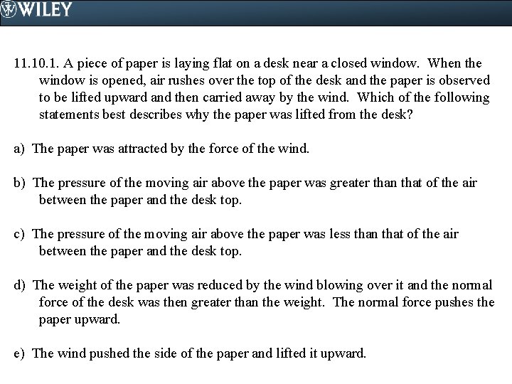 11. 10. 1. A piece of paper is laying flat on a desk near