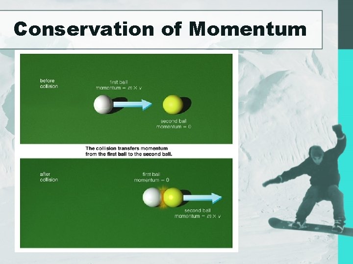 Conservation of Momentum 