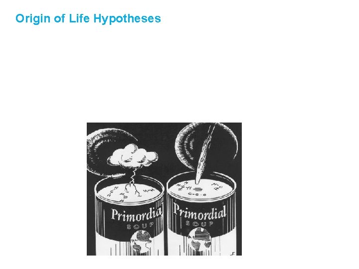 Origin of Life Hypotheses 