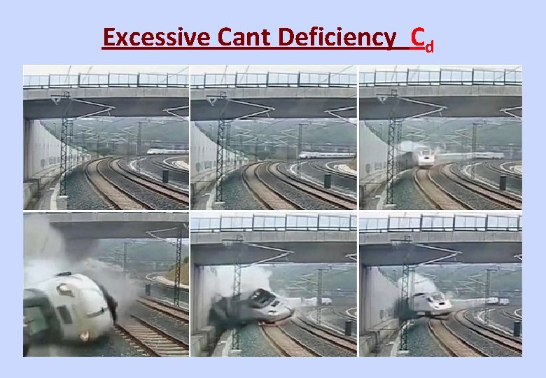 Excessive Cant Deficiency Cd 