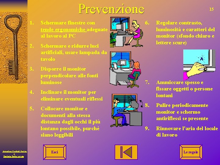 Prevenzione Annalisa Cogliati Dezza e Daniela Della Longa 1. Schermare finestre con tende ergonomiche