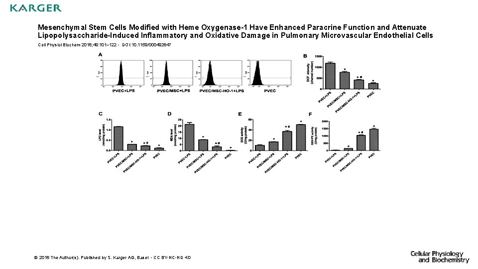 Mesenchymal Stem Cells Modified with Heme Oxygenase-1 Have Enhanced Paracrine Function and Attenuate Lipopolysaccharide-Induced