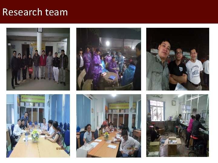 Research team 