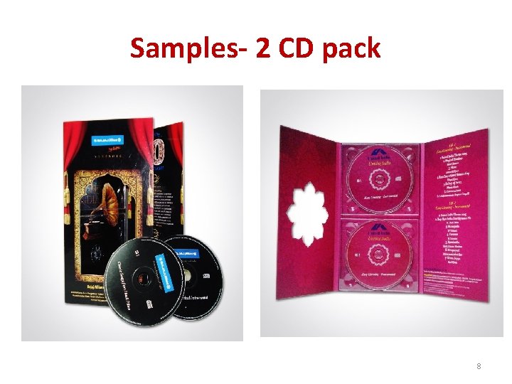 Samples- 2 CD pack 8 