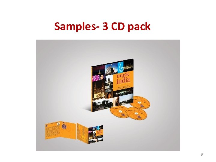 Samples- 3 CD pack 9 