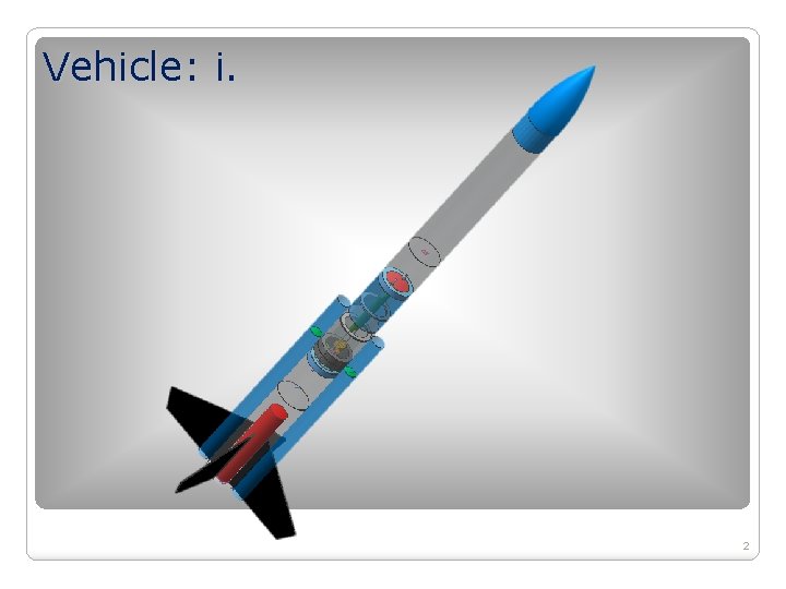 Vehicle: i. 2 Vehicle: i. 2