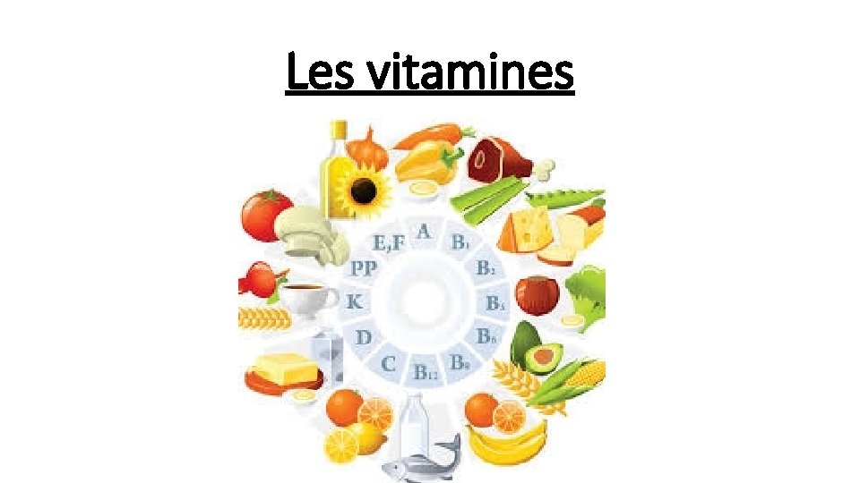 Les vitamines 