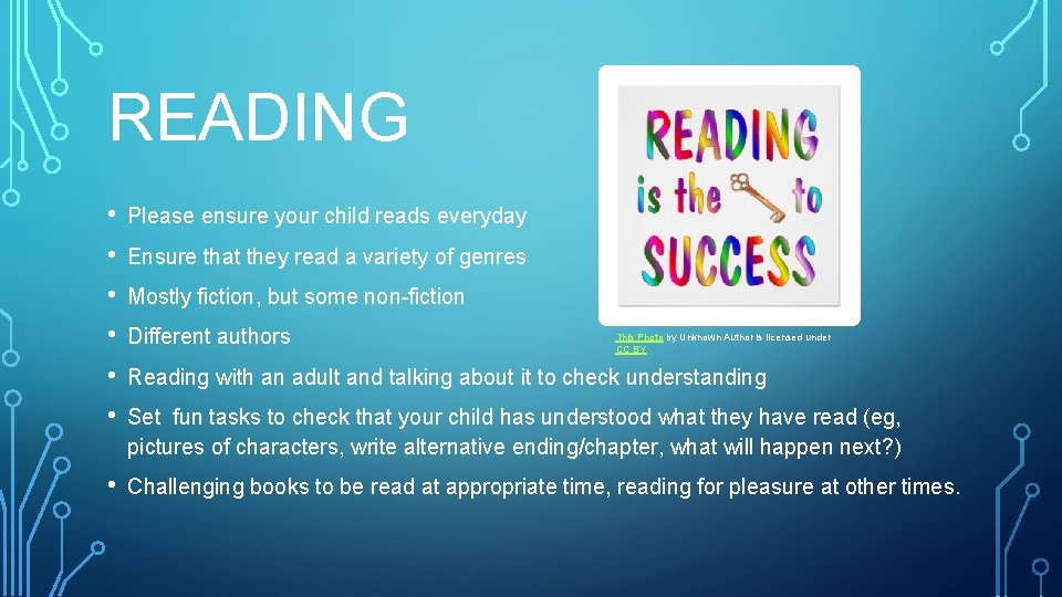 READING • • • Please ensure your child reads everyday • Challenging books to