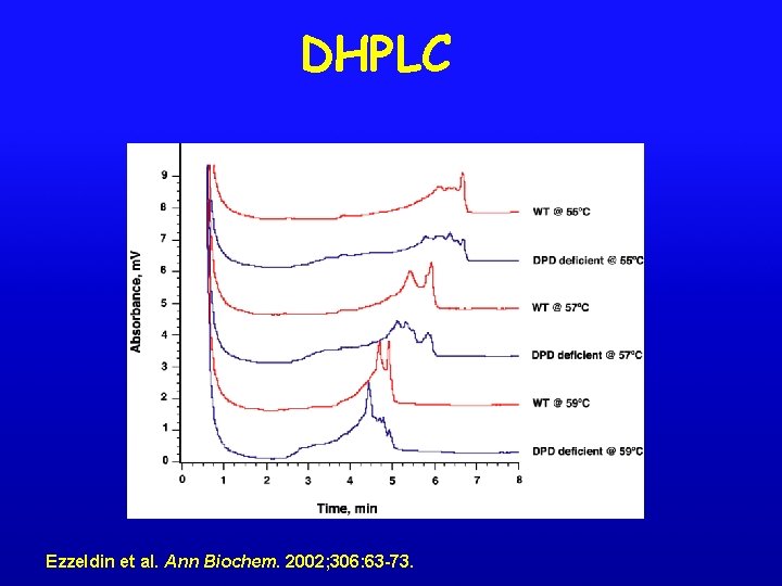 DHPLC Ezzeldin et al. Ann Biochem. 2002; 306: 63 -73. 