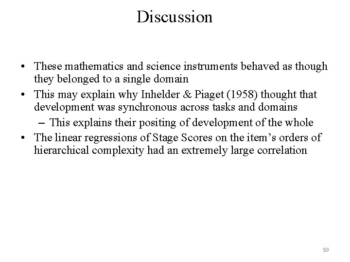 Discussion • These mathematics and science instruments behaved as though they belonged to a Discussion • These mathematics and science instruments behaved as though they belonged to a