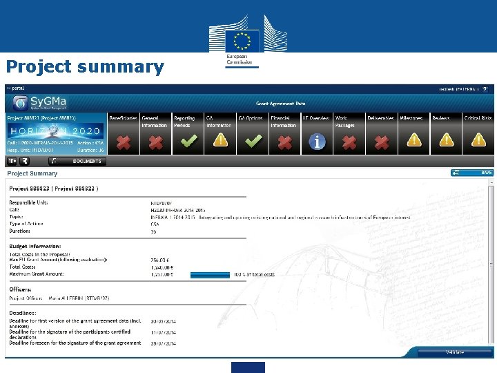 Project summary 