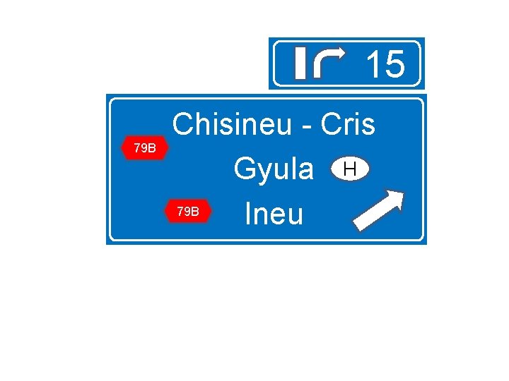 15 79 B Chisineu - Cris Gyula H 79 B Ineu 
