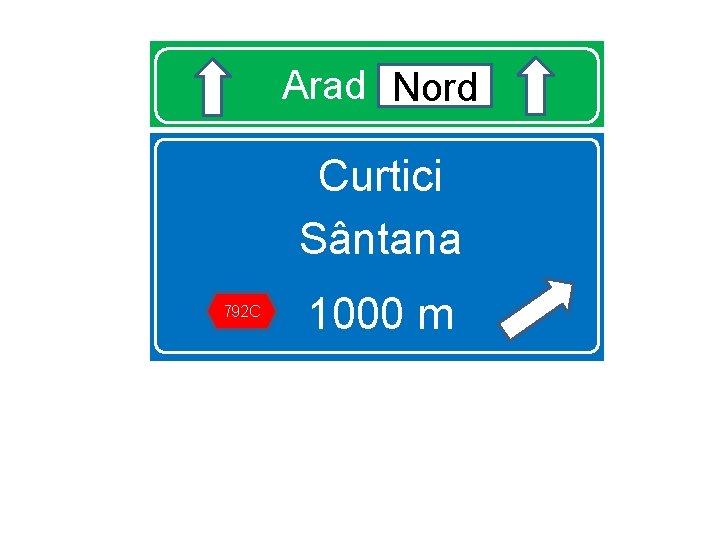 Arad Nord Curtici Sântana 792 C 1000 m 