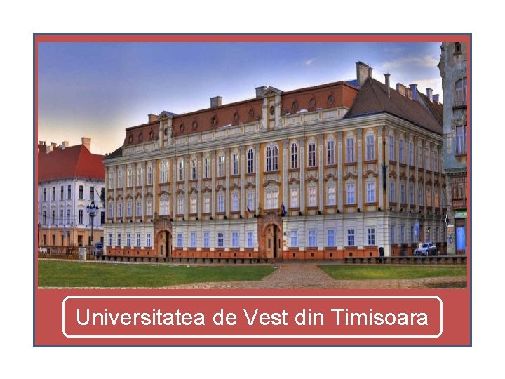 Universitatea de Vest din Timisoara 