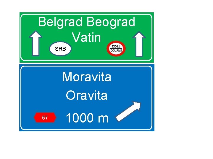 Belgrad Beograd Vatin SRB Moravita Oravita 57 1000 m 