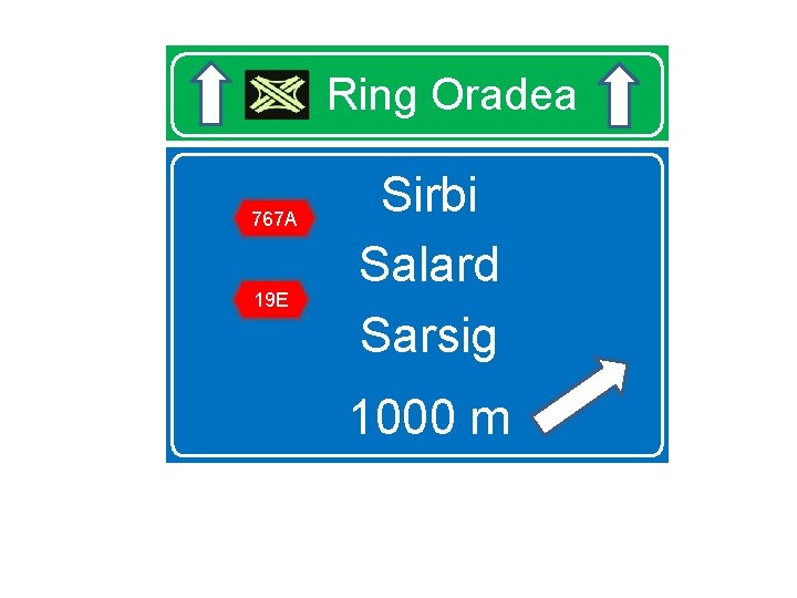 Ring Oradea 767 A 19 E Sirbi Salard Sarsig 1000 m 