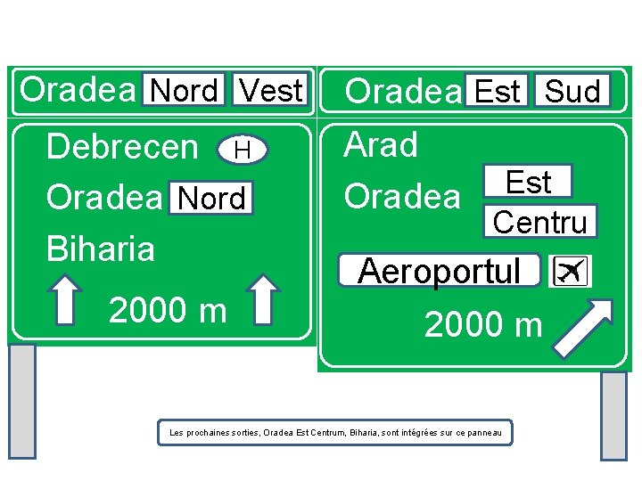 Oradea Nord Vest Debrecen H Nord Oradea Nord Biharia 2000 m Est Sud Oradea