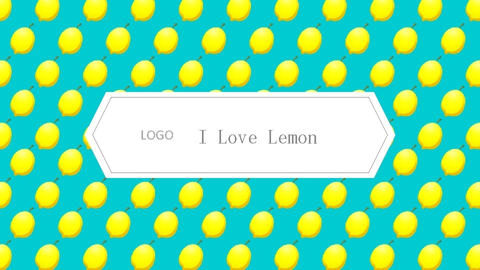 LOGO I Love Lemon 