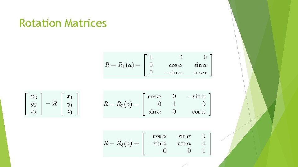 Spherical Coordinate Rotation Matrix Coordinate systems on the ellipsoid Lecture 02 Coordinate
