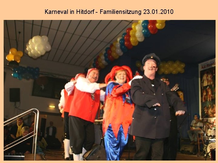 Karneval in Hitdorf - Familiensitzung 23. 01. 2010 