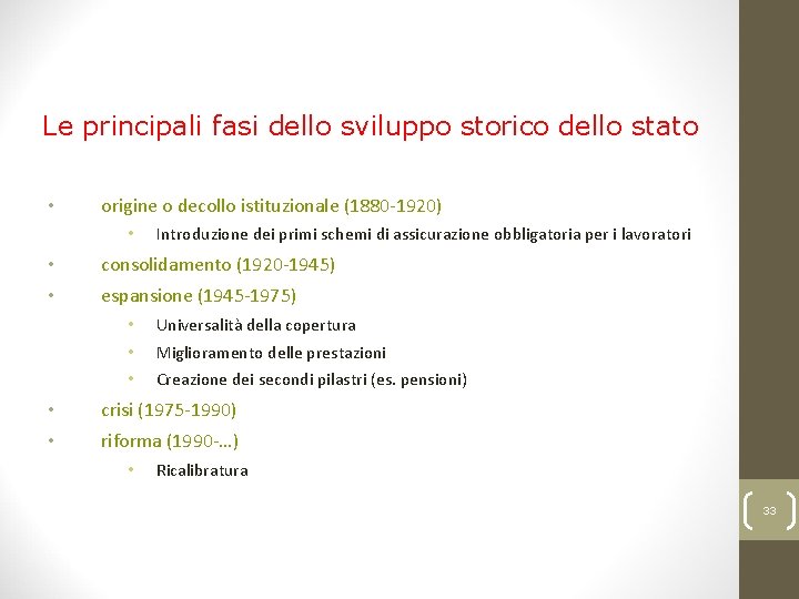 Ferrera, Le politiche sociali, Il Mulino, 2012 Capitolo I. L’analisi delle politiche sociali e