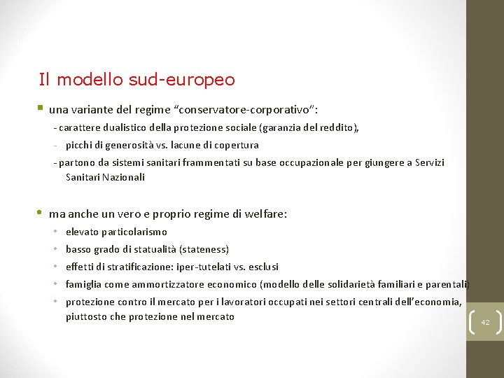 Ferrera, Le politiche sociali, Il Mulino, 2012 Capitolo I. L’analisi delle politiche sociali e