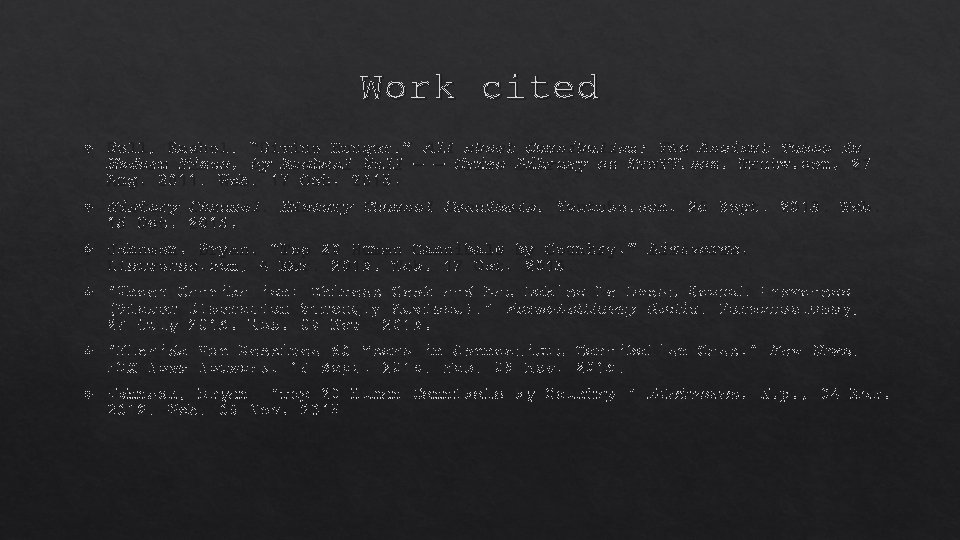 Work cited Bell, Rachel. “Divine Hunger. ” All about Cannibalism: The Ancient Taboo in
