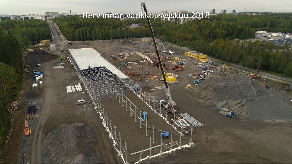 Hervannan varikko, syyskuu 2018 