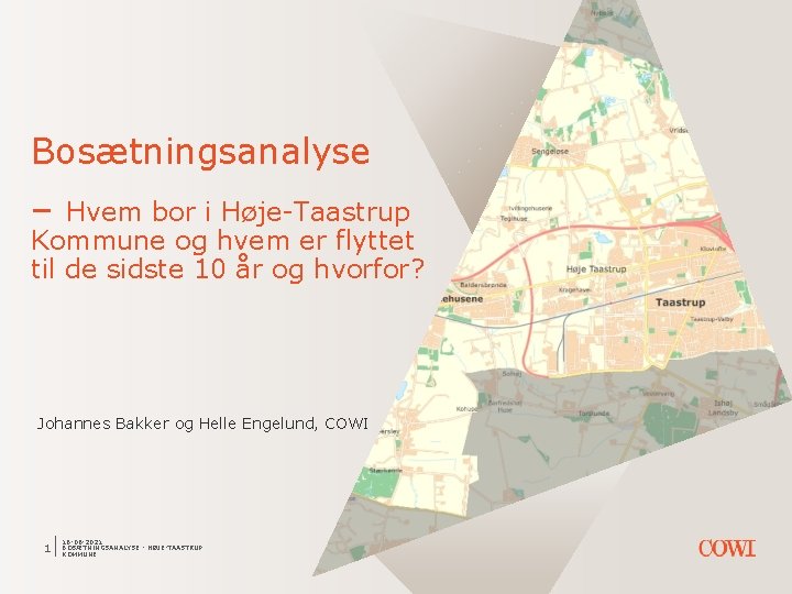 Bosætningsanalyse – Hvem bor i Høje-Taastrup Kommune og hvem er flyttet til de sidste