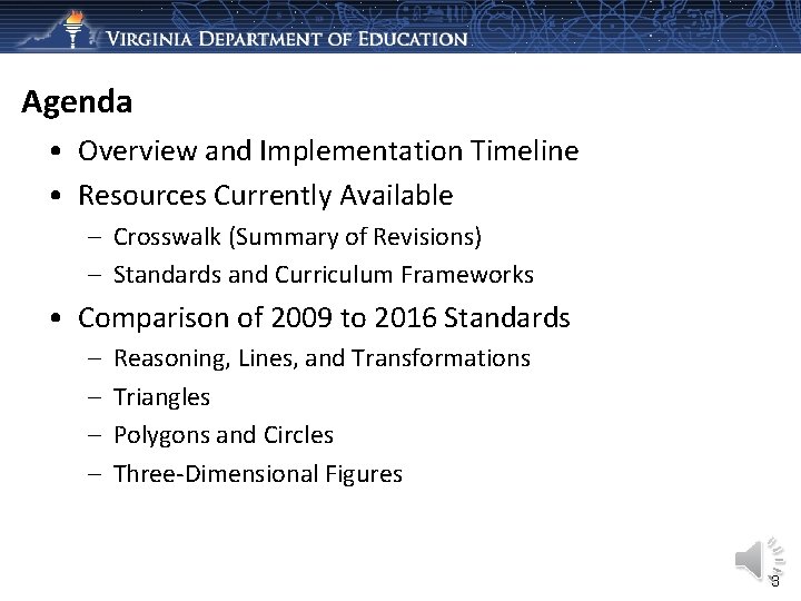 Agenda • Overview and Implementation Timeline • Resources Currently Available – Crosswalk (Summary of