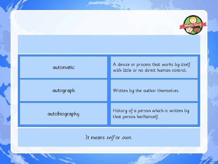 automatic A device or process that works by itself with little or no direct