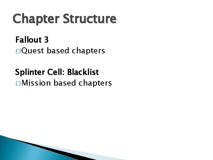Computer Game Storytelling Techniques Task 1 By Ashley
