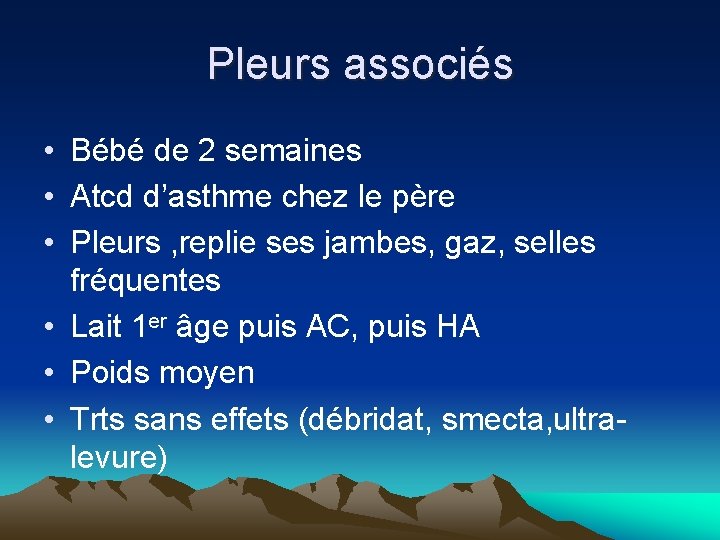 Mon Pleure Docteur Doisje Changer De Lait