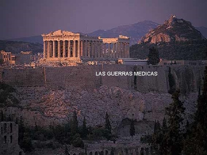 LAS GUERRAS MEDICAS 