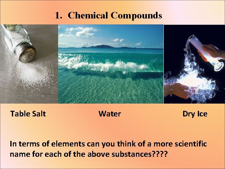 Chpt 5 Chemical Bonding Chemical Formulas This topic