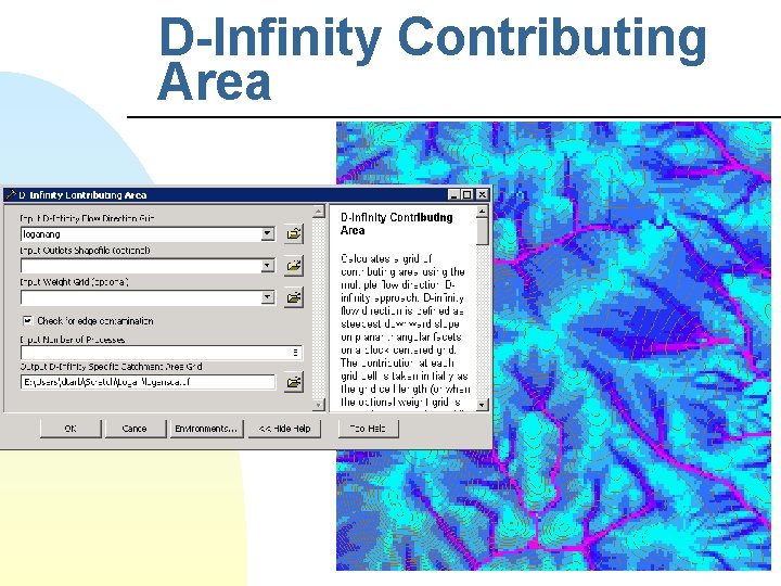 D-Infinity Contributing Area 